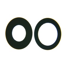 Стекло камеры для Iphone 11 комплект 2шт черный