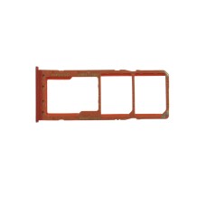 Держатель сим/карты памяти для Samsung A105/A10(2019) Sim2+Flash красный Держатель сим/карты памяти для Samsung A105/A10(2019) Sim2+Flash красный