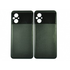 Задняя крышка для Xiaomi Poco M5 черный AAA
