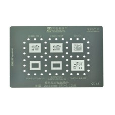 Трафарет BGA IC Amaoe 0,12мм QU-8 CPU SM8250-102/SM8250-002/SDM439/SM8250-102 RAM/SM8250-002 RAM/SM8350 RAM/SM8350/888 Трафарет BGA IC Amaoe 0,12мм QU-8 CPU SM8250-102/SM8250-002/SDM439/SM8250-102 RAM/SM8250-002 RAM/SM8350 RAM/SM8350/888