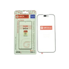 Стекло для Iphone 17 Pro Max+OCA клей черный G+OCA PRO Стекло для Iphone 17 Pro Max+OCA клей черный G+OCA PRO