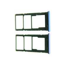 Держатель сим/карты памяти для Infinix Smart 6 Plus (X6823C) синий Держатель сим/карты памяти для Infinix Smart 6 Plus (X6823C) синий