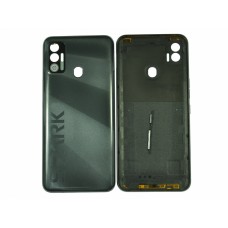 Задняя крышка для Tecno Spark 7 (KF6M) черный Задняя крышка для Tecno Spark 7 (KF6M) черный