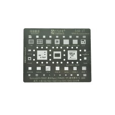 Трафарет BGA IC Amaoe 0,12мм Sam-17 S901/S906/S908 SM8450/Exynos2200/E9925/PM8450/MAX77705C/PM8350BH/TN2145/SPS25/26/SDR735/PM8350/C/58083-11/77098/77040/77048E/58080/BGA153/S5520/WCN6851/6856/A9140/QE7100/2144JB3/ Трафарет BGA IC Amaoe 0,12мм Sam-17 S901/S906/S908 SM8450/Exynos2200/E9925/PM8450/MAX77705C/PM8350BH/TN2145/SPS25/26/SDR735/PM8350/C/58083-11/77098/77040/77048E/58080/BGA153/S5520/WCN6851/6856/A9140/QE7100/2144JB3/