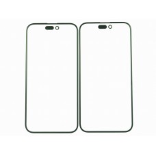 Стекло для Iphone 15 Plus+OCA клей черный Стекло для Iphone 15 Plus+OCA клей черный