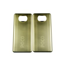 Задняя крышка для Xiaomi Poco X3/Poco X3 Pro NFC (M2007J20CG) золотой