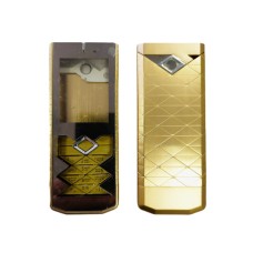Корпус для Nokia 7900 Prism золотой (золотой+русская клавиатура) Корпус для Nokia 7900 Prism золотой (золотой+русская клавиатура)