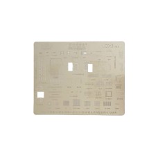 Трафарет BGA IC Amaoe 0,12мм LCD 3 V9.0 для перепайки микросхем дисплея iPhone 6S-17 серия