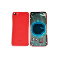 Корпус для iPhone SE (2020) красный AAA