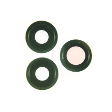 Стекло камеры для Iphone 11 Pro/11 Pro Max в оправе комплект 3шт зеленый