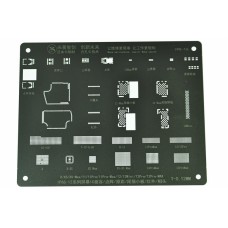 Трафарет BGA IC Mijing T-0,12мм iPh-16 для iPhone 12/iPhone 12 Pro/iPhone 12 Pro Max/iPhone 12 mini/iPhone 11/iPhone 11 Pro/iPhone 11 Pro Max/iPhone X/iPhone XS/iPhone XS Max Трафарет BGA IC Mijing T-0,12мм iPh-16 для iPhone 12/iPhone 12 Pro/iPhone 12 Pro Max/iPhone 12 mini/iPhone 11/iPhone 11 Pro/iPhone 11 Pro Max/iPhone X/iPhone XS/iPhone XS Max