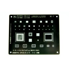 Трафарет BGA IC Mijing T-0,12мм Mi-7 Xiaomi Redmi Note 2/Mi MIX/Mi 5/Mi 5S/Mi 5S Plus/MSM8996 Трафарет BGA IC Mijing T-0,12мм Mi-7 Xiaomi Redmi Note 2/Mi MIX/Mi 5/Mi 5S/Mi 5S Plus/MSM8996