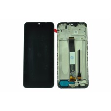 Дисплей для Xiaomi Redmi 9A/Redmi 9C/Redmi 10A (M2006C3MNG/220233L2G/M2006C3LG)+Тачскрин черный в раме ориг100%