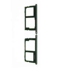 Держатель сим/карты памяти для Samsung A600/A605/J600 Sim2+Flash черный Держатель сим/карты памяти для Samsung A600/A605/J600 Sim2+Flash черный