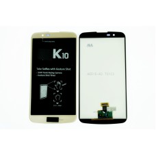 Дисплей для LG K10/K430/K410 (V02)+Тачскрин золотой Дисплей для LG K10/K430/K410 (V02)+Тачскрин золотой