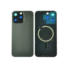 Задняя крышка для iPhone 15 Pro Max черный Titanium со стеклами камеры ориг Задняя крышка для iPhone 15 Pro Max черный Titanium со стеклами камеры ориг