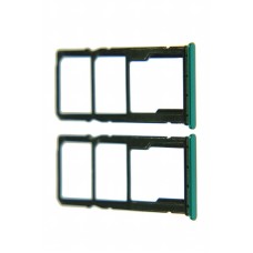 Держатель сим/карты памяти для Xiaomi Redmi 9A/Redmi 9С зеленый Держатель сим/карты памяти для Xiaomi Redmi 9A/Redmi 9С зеленый