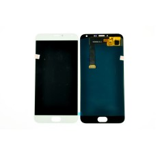 Дисплей для Meizu MX5+Тачскрин белый OLED