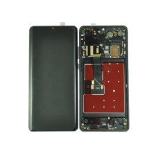 Дисплей для Huawei P30 PRO (VOG-L29)+Тачскрин черный в раме AMOLED ориг100%