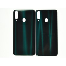 Задняя крышка для Samsung SM-A207/A20S(2020) черный/зеленый Задняя крышка для Samsung SM-A207/A20S(2020) черный/зеленый