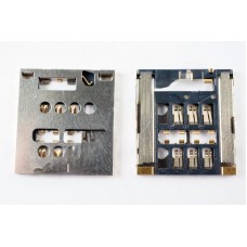 Разъем сим карты для Sony LT22 Xperia P/Motorola G/Meizu MX2/MX3/MX4/MX4pro/Acer A1-811 ориг Разъем сим карты для Sony LT22 Xperia P/Motorola G/Meizu MX2/MX3/MX4/MX4pro/Acer A1-811 ориг