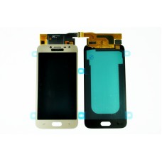 Дисплей для Samsung SM-J250+Тачскрин золотой OLED