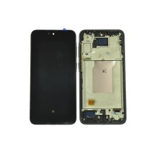 Дисплей для Samsung SM-A356E/A35 5G+Тачскрин синий в рамке OLED