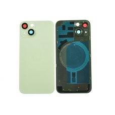 Задняя крышка для iPhone 14 белый со стеклами камеры ориг