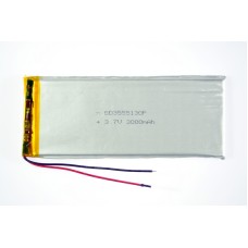 Элемент питания универсальный 3555130p (3,5мм*55мм*130мм) 3500 мАч Элемент питания универсальный 3555130p (3,5мм*55мм*130мм) 3500 мАч