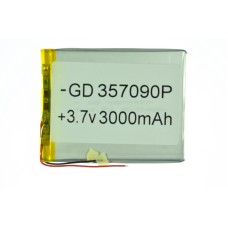 Элемент питания универсальный 357090p (3,5мм*70мм*90мм) 3500 мАч Элемент питания универсальный 357090p (3,5мм*70мм*90мм) 3500 мАч