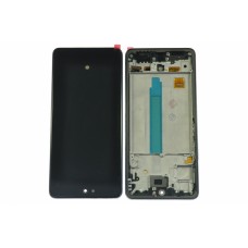 Дисплей (LCD) для Samsung SM-A536F+Touchscreen black в рамке OLED full size (полноразмерная матрица)
