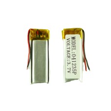 Элемент питания универсальный 041235p (4мм*12мм*35мм) 350 мАч Элемент питания универсальный 041235p (4мм*12мм*35мм) 350 мАч