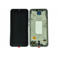 Дисплей для Samsung SM-A346E/A34+Тачскрин черный In-Cell в рамке