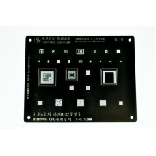 Трафарет BGA IC Mijing T-0,12мм Mi-8 Xiaomi Mi MIX2/MSM8998/WTR5975 Трафарет BGA IC Mijing T-0,12мм Mi-8 Xiaomi Mi MIX2/MSM8998/WTR5975