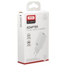 Сетевое зарядное устройство XO-L85A 3А 20Вт Type-Cx1/USBx1 быстрая зарядка QC 3.0+PD Сетевое зарядное устройство XO-L85A 3А 20Вт Type-Cx1/USBx1 быстрая зарядка QC 3.0+PD