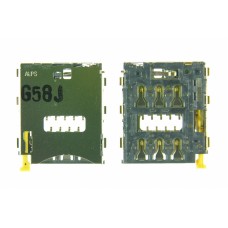 Разъем сим карты для Sony Xperia Z3/Z3 Compact D5803 Разъем сим карты для Sony Xperia Z3/Z3 Compact D5803