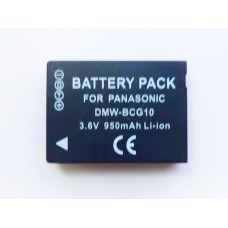 Аккумулятор для фото Panasonic DMW-BCG10E (DMC-TZ6/DMC-TZ7/DMC-TZ25) 950mA