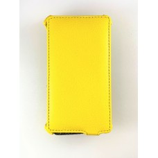 Чехол книжка для Nokia Lumia 435/532 желтый