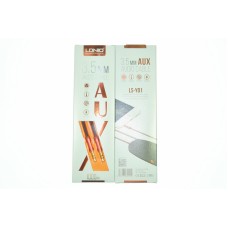 Провод aux F/F 3,5 LDNIO LS-Y01, красный Провод aux F/F 3,5 LDNIO LS-Y01, красный