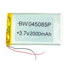 Элемент питания универсальный 045085p (4мм*50мм*85мм) 2500 мАч Элемент питания универсальный 045085p (4мм*50мм*85мм) 2500 мАч