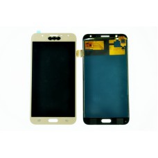 Дисплей для Samsung SM-J700+Тачскрин золотой (с рег подсветки)