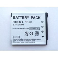 Аккумулятор для фото Casio NP-60/Olimpus LI-20(Exilim EX-S10/ EX-Z80) 720 мАч Аккумулятор для фото Casio NP-60/Olimpus LI-20(Exilim EX-S10/ EX-Z80) 720 мАч