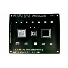 Трафарет BGA IC Mijing T-0,12мм Sam-2 C9/A9/A9000/A9100 MSM8976 CPU Трафарет BGA IC Mijing T-0,12мм Sam-2 C9/A9/A9000/A9100 MSM8976 CPU