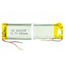 Элемент питания универсальный 502035p (5мм*20мм*35мм) 500 мАч Элемент питания универсальный 502035p (5мм*20мм*35мм) 500 мАч