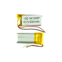 Элемент питания универсальный 041225p (4мм*12мм*25мм) 200 мАч