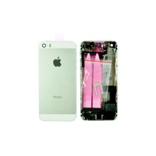 Корпус для iPhone 5S Silver белый в сборе со шлейфами ориг
