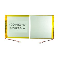 Элемент питания универсальный 04100100p 6000 мАч (4мм*100мм*100мм) Элемент питания универсальный 04100100p 6000 мАч (4мм*100мм*100мм)