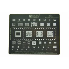 Трафарет BGA IC Amaoe 0,12мм Mi-17 9902-11/VC7643/8258-21/429/BGA153/MT6360/53730-11/BQ25980/MT6635XP/MT6315GP/VC7920-11/77048E/590080/59090/MT6190W/MT6359/MT6365/MT6190MV/RAM556700/810/920/1080/1100/1200/MT6833V/MT6877V/MT6891Z/MT6893Z/Redmi Note 10 Трафарет BGA IC Amaoe 0,12мм Mi-17 9902-11/VC7643/8258-21/429/BGA153/MT6360/53730-11/BQ25980/MT6635XP/MT6315GP/VC7920-11/77048E/590080/59090/MT6190W/MT6359/MT6365/MT6190MV/RAM556700/810/920/1080/1100/1200/MT6833V/MT6877V/MT6891Z/MT6893Z/Redmi Note 10