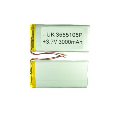 Элемент питания универсальный 3555105p (3,5мм*55мм*105мм) 3200 мАч Элемент питания универсальный 3555105p (3,5мм*55мм*105мм) 3200 мАч
