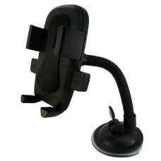 Держатель автомобильный X02-2 раздвижной на гибкой штанге Держатель автомобильный X02-2 раздвижной на гибкой штанге